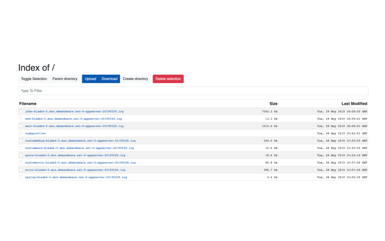 Commerce Cloud WebDAV+截图2
