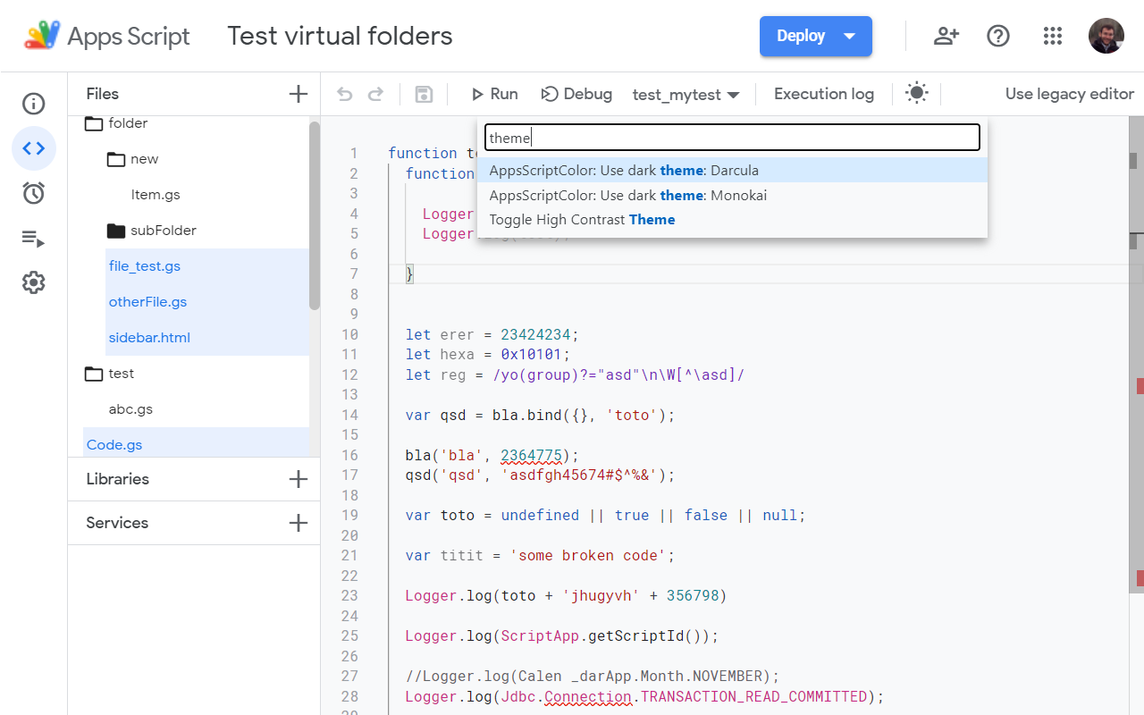 AppsScript Color截图4