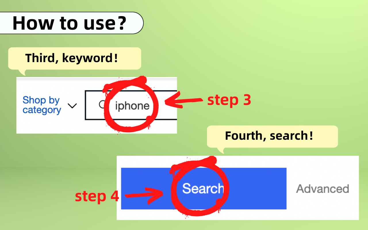 Sales Sort for eBay™ Advanced Search截图3