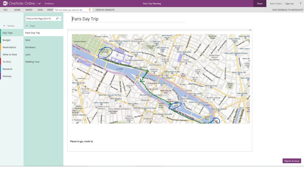 OneNote Online截图1