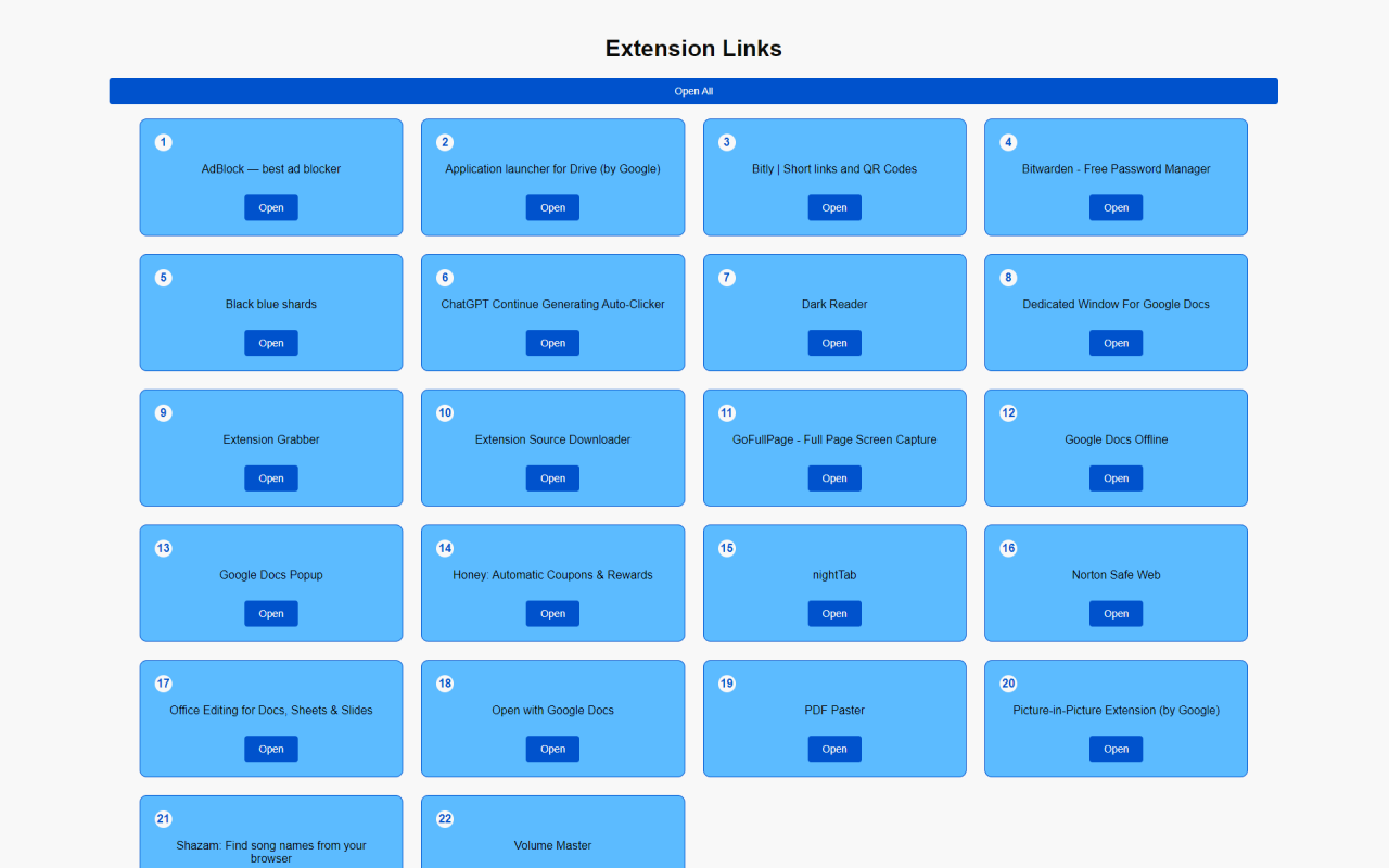 Extension Grabber截图1