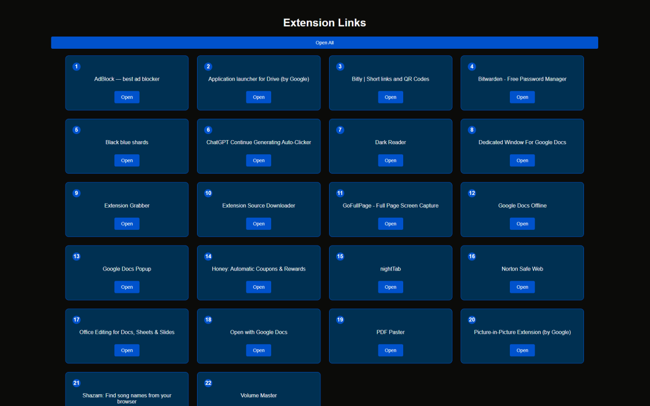 Extension Grabber截图2