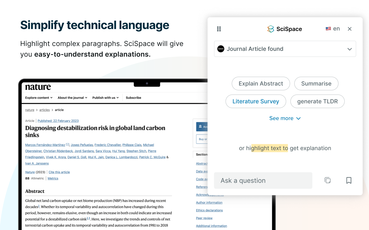 SciSpace: Do hours of research in minutes截图3