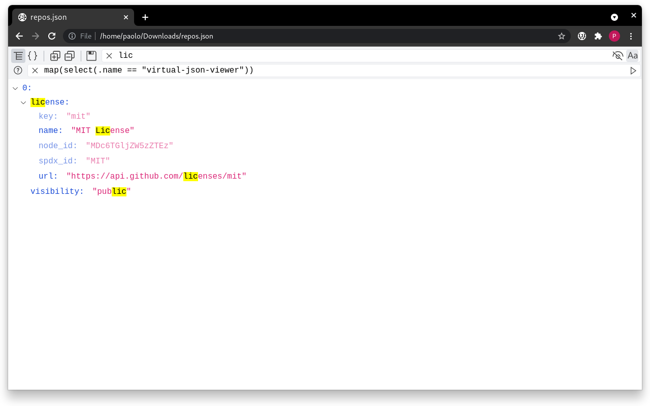 Virtual Json Viewer截图5