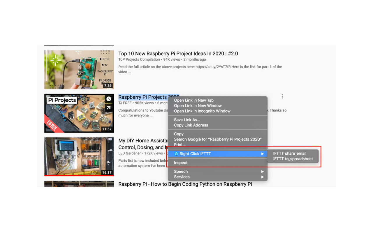 Right Click for IFTTT Webhooks - unofficial截图1