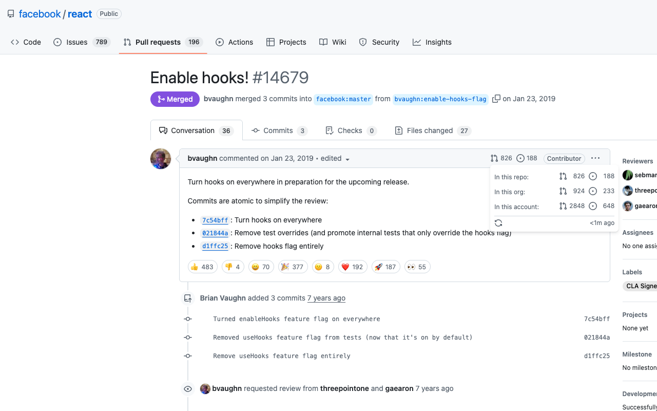 Contributors on Github截图3