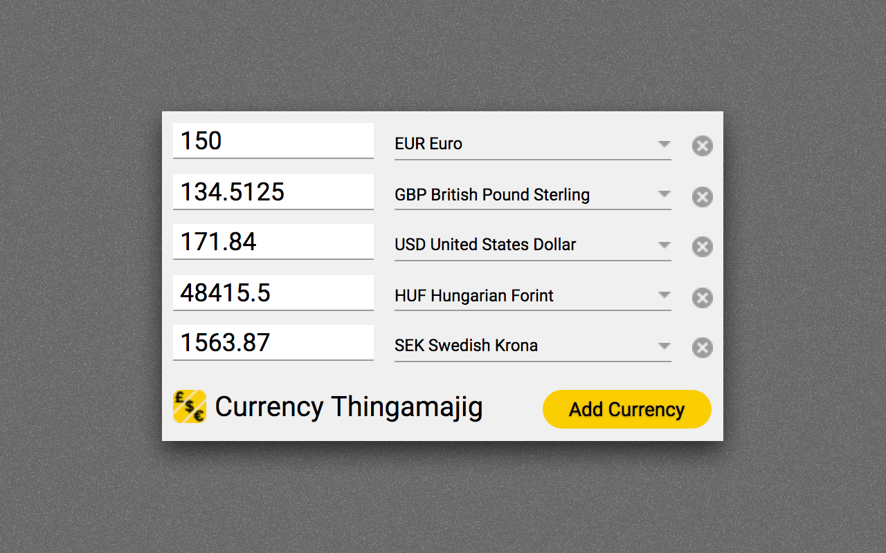 Currency Thingamajig截图1