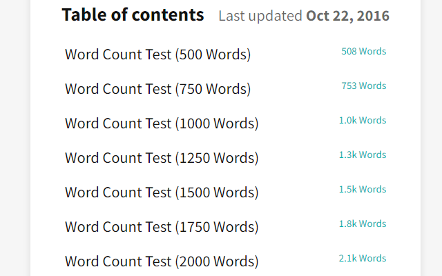 Wattpad Word Count截图1
