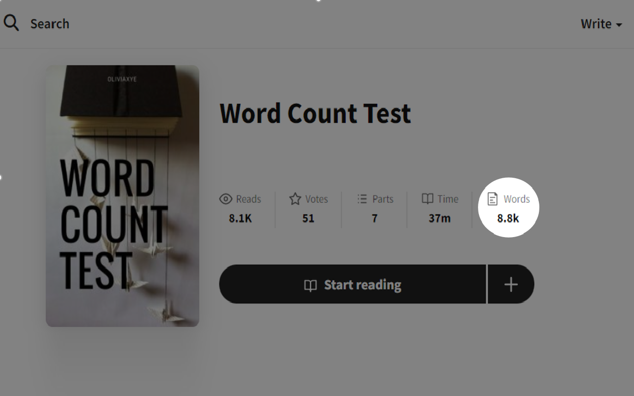 Wattpad Word Count截图3