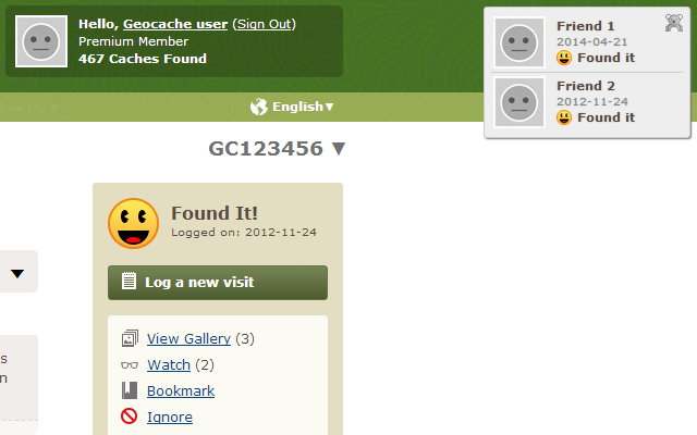 Geocaching.com Friends!截图1