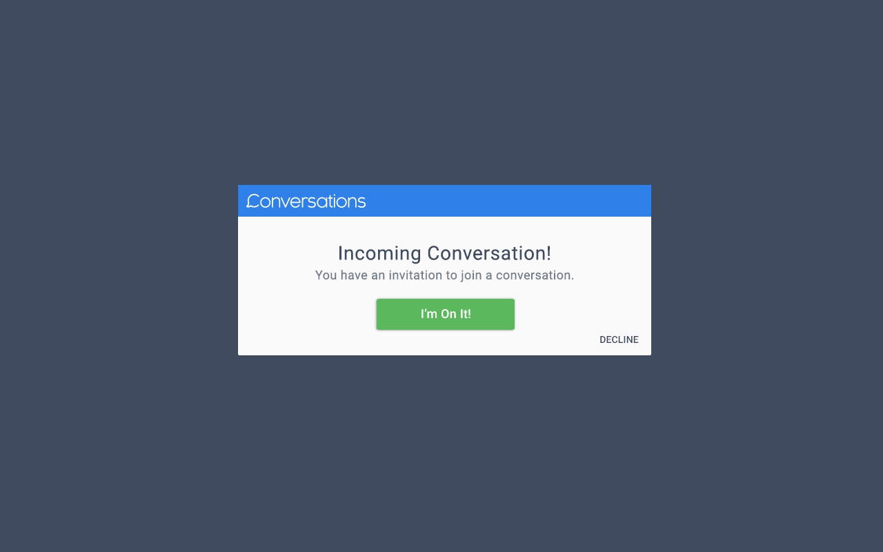 Dealer Inspire Conversations - Notifications截图2