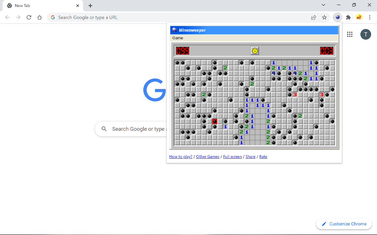 Classic Minesweeper Offline Game截图1