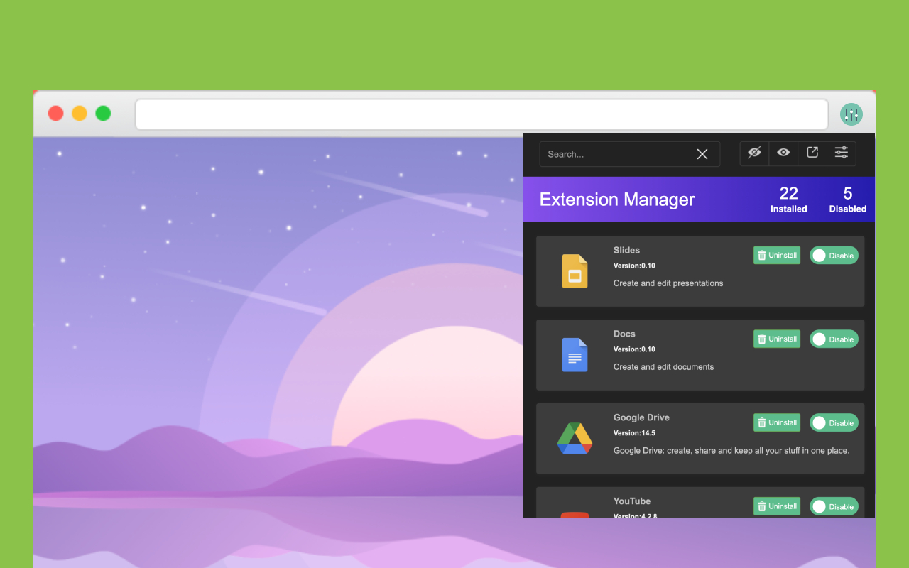 Extension Manager截图4