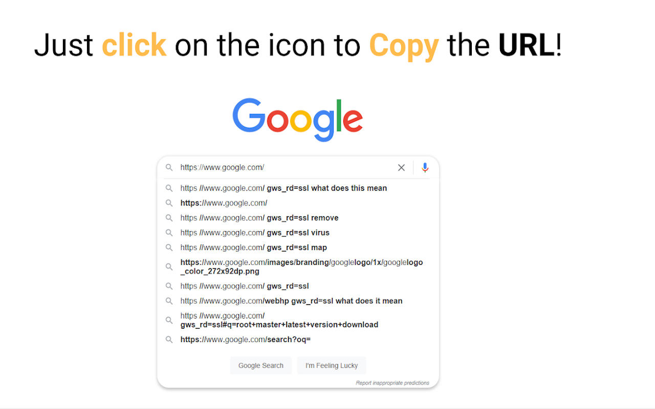 CopyURL Extension截图1