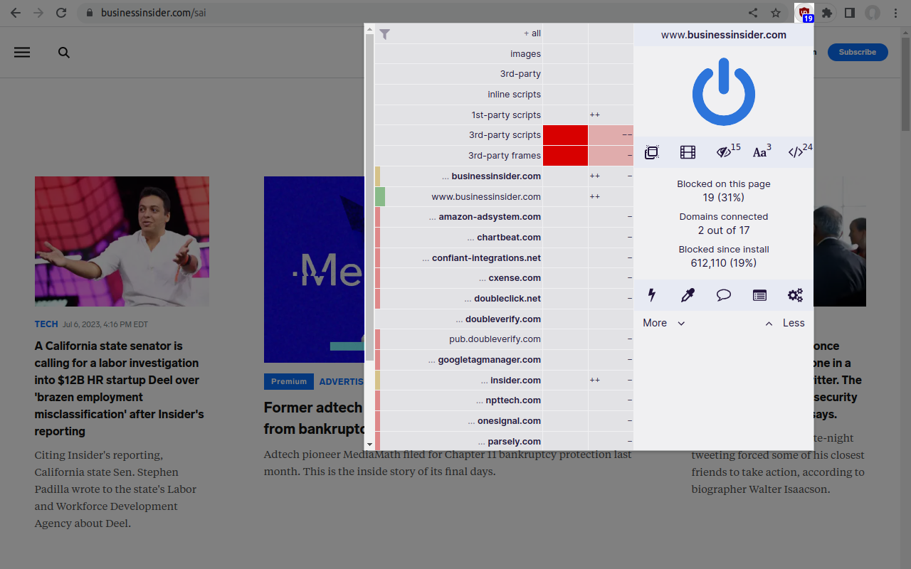 uBlock Origin截图1