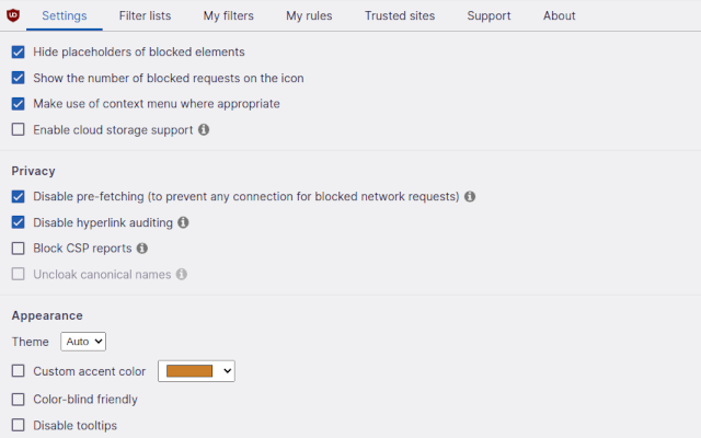 uBlock Origin截图4