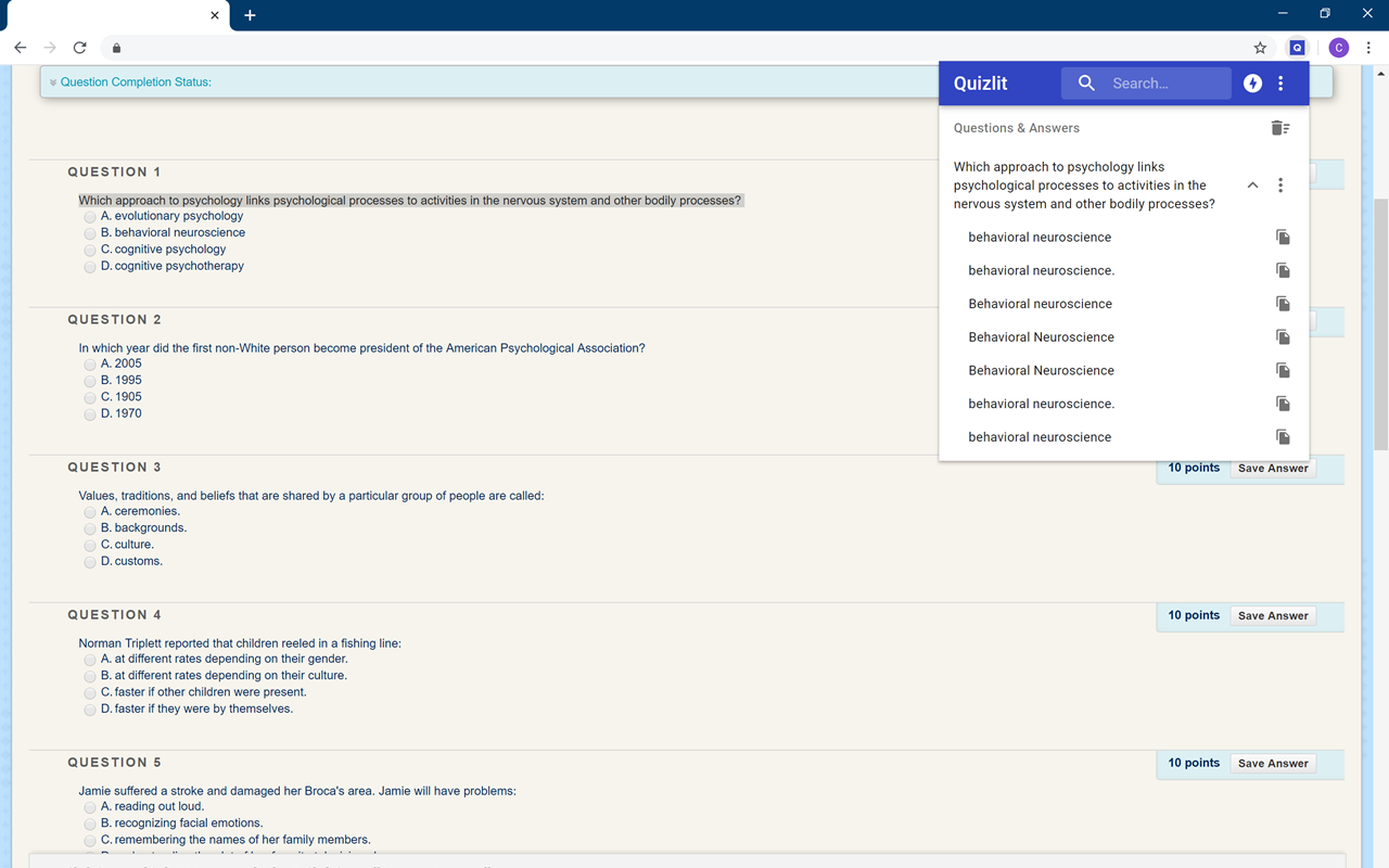 Quizwiz - Ace Your HW & Exams, Now With AI截图4