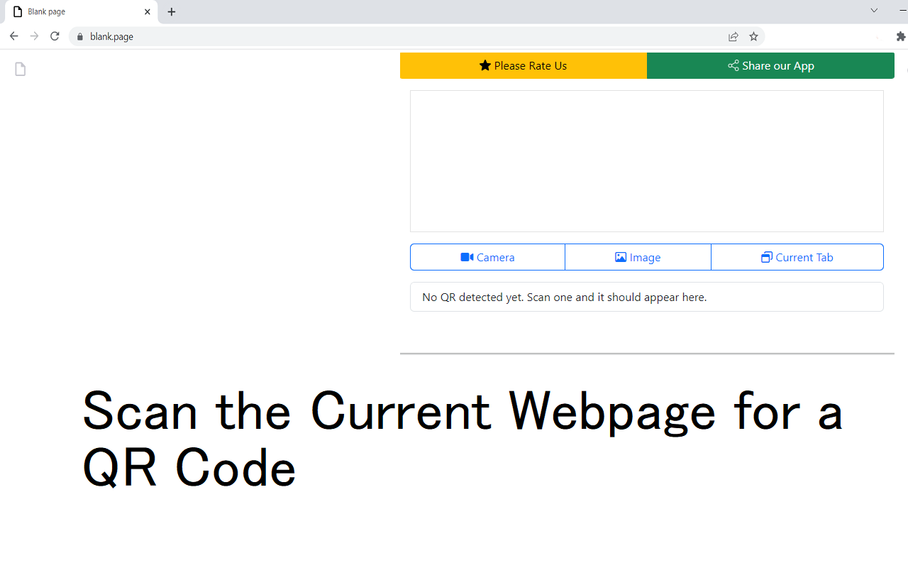 QR Code Scanner for Chrome™截图1