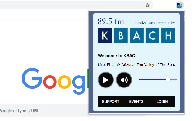 KBAQ Classical Music Player截图1