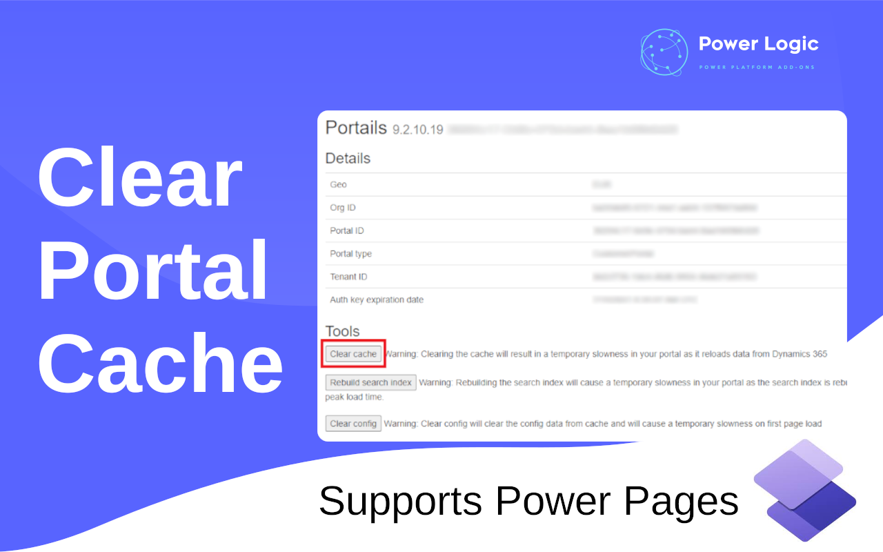 Clear Portal Cache截图1