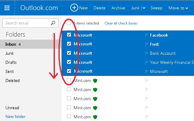 Smooth Checkbox for Hotmail™截图1