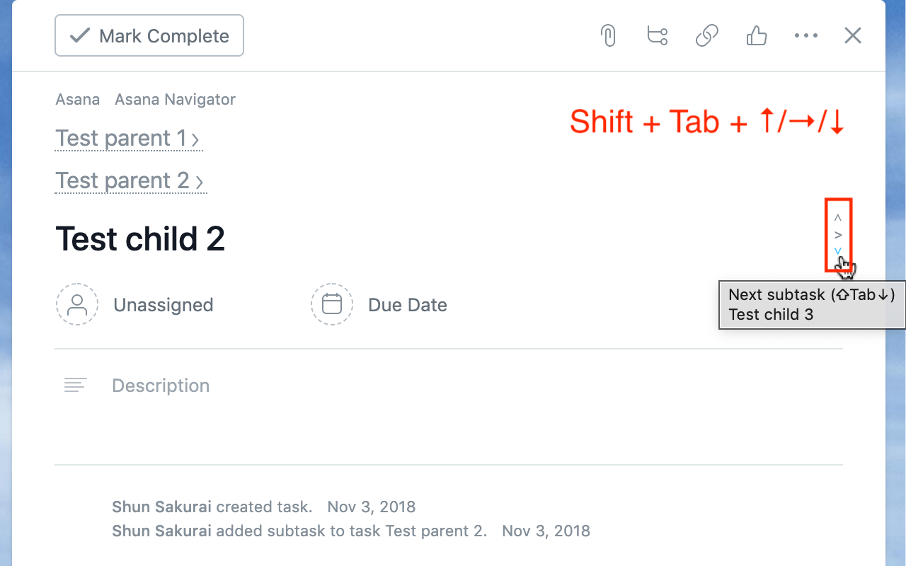 Asana Navigator截图4
