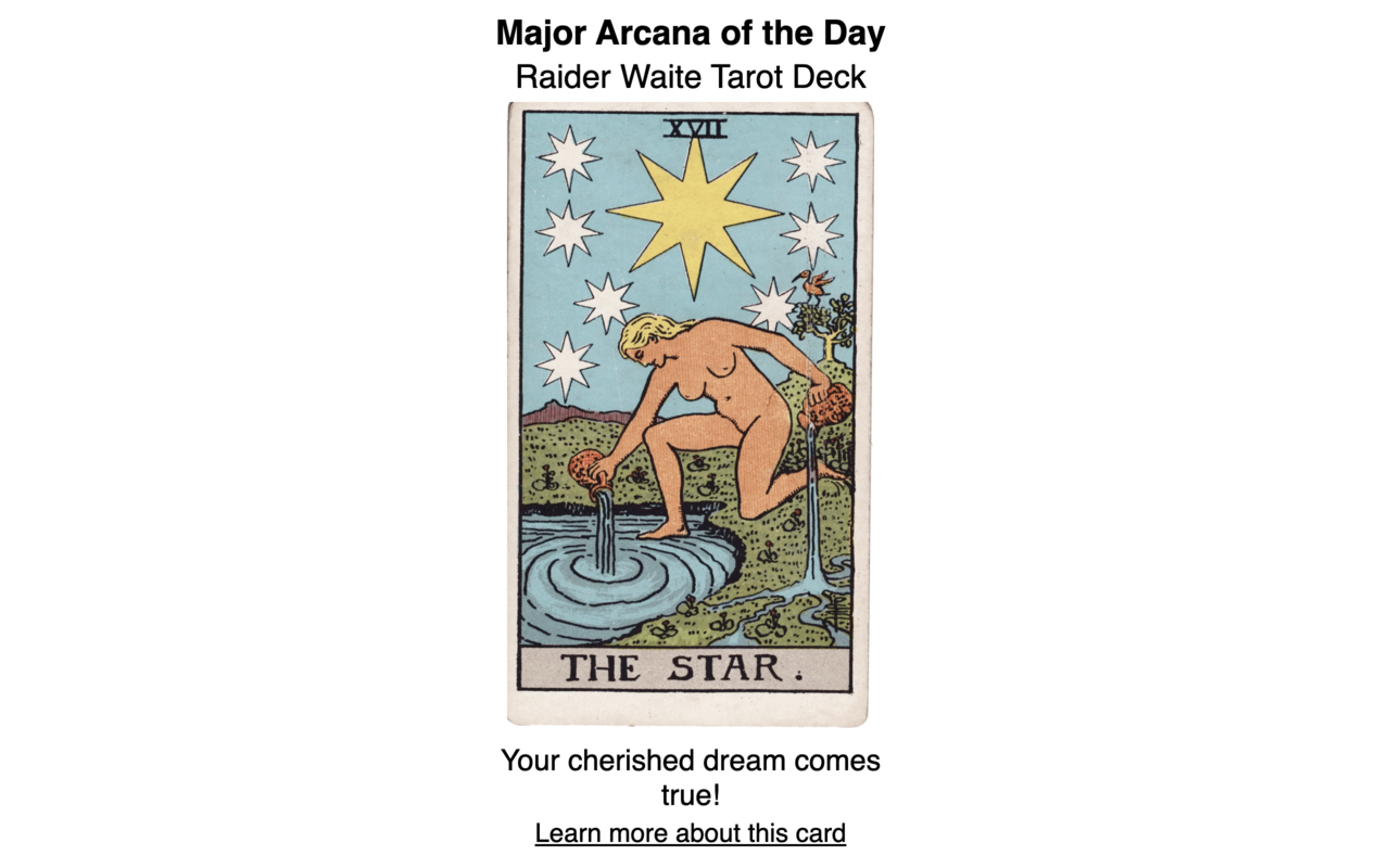 Tarot Arcana of the Day截图2