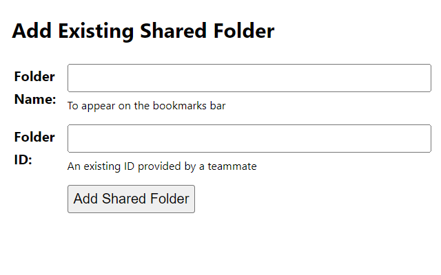 Team Bookmark Folders by EliteWork截图2