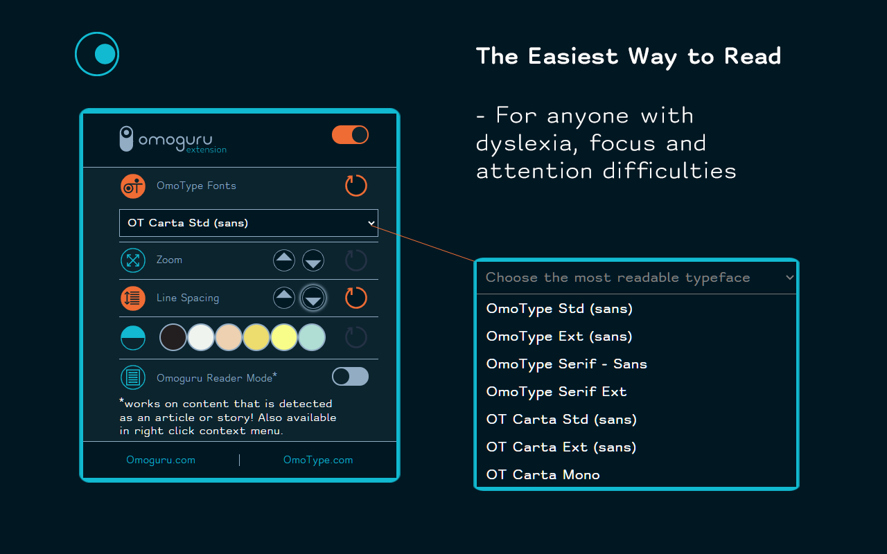 Omoguru - The Easiest Way to Read截图2