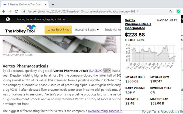 Stock Ticker Lookup截图2