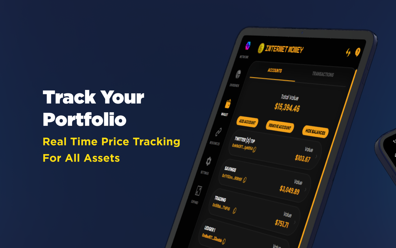 Internet Money | Crypto Wallet截图3