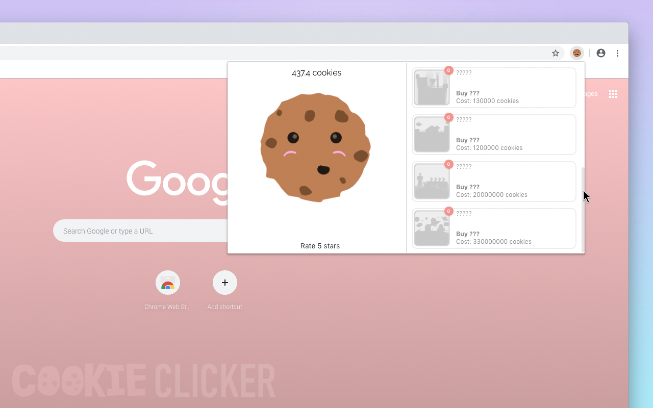 Cookie Clicker - 点击游戏截图2