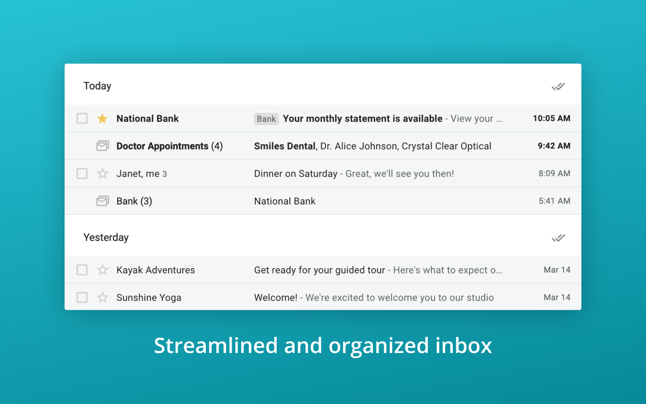 inboxy: Inbox Bundles for Gmail截图4