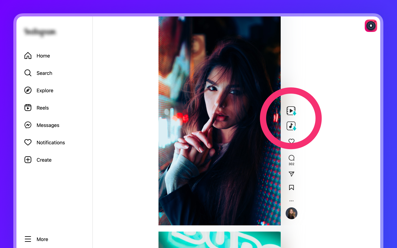 Download Instagram Reels online截图2