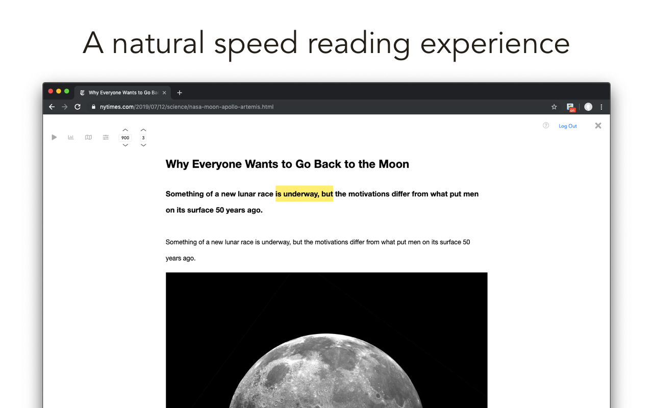 ShiftReader - Speed Read the Web截图1