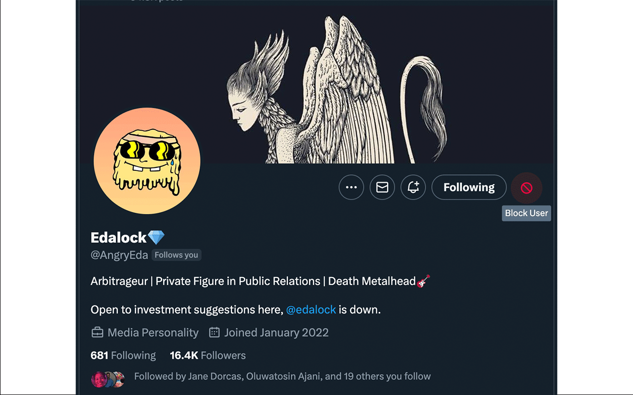 1-click blocker for Twitter截图3