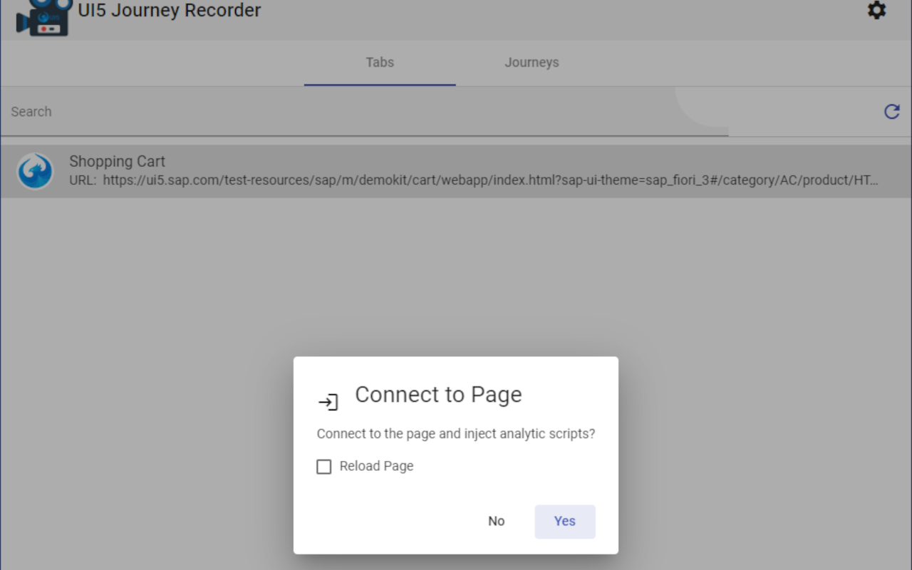 UI5 Journey Recorder截图4