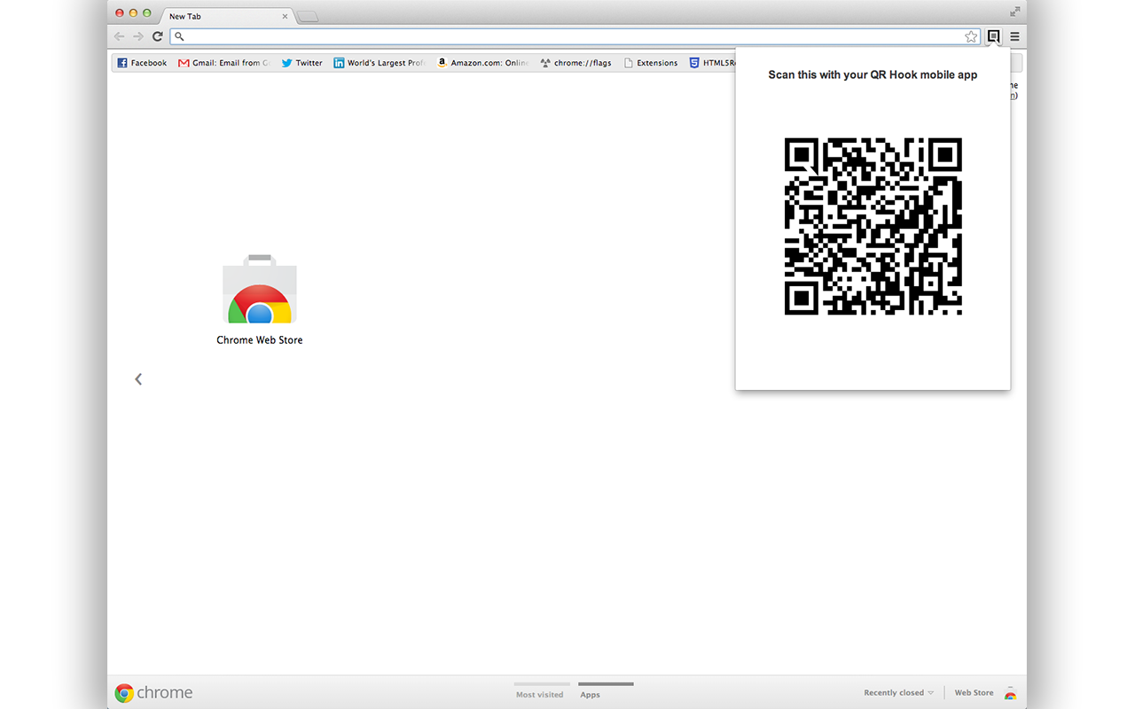 QR Hook Password Manager截图1