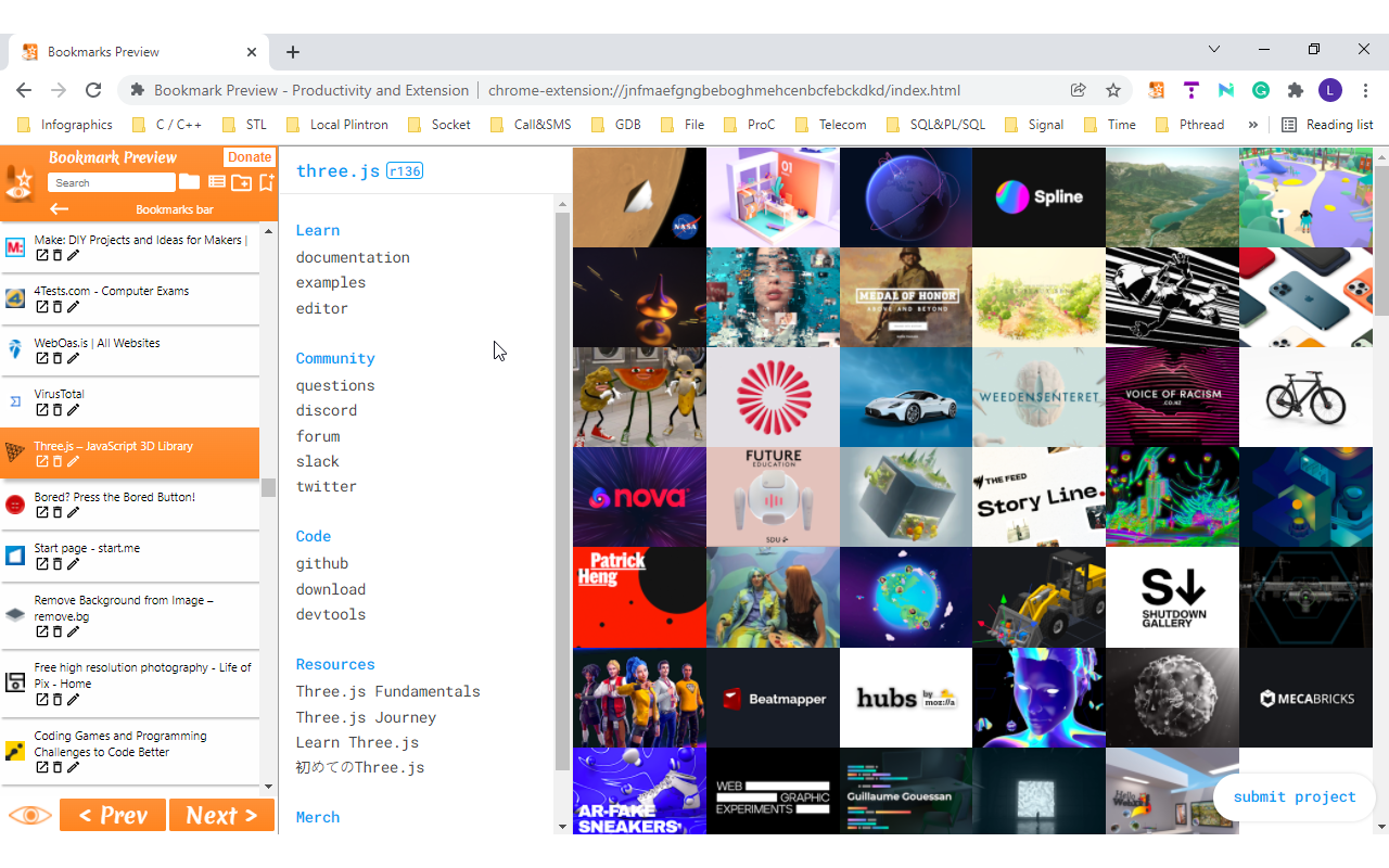 Bookmark Preview - Productivity and Extension截图4