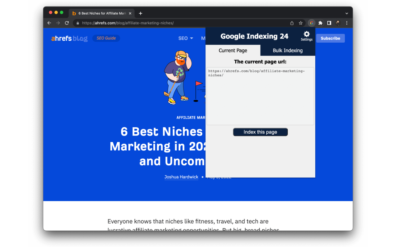 SEO Indexing Tool for Google截图2