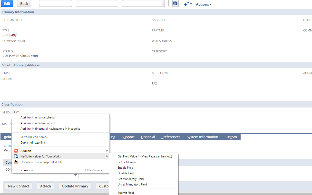 NetSuite Helper for Your Works截图3