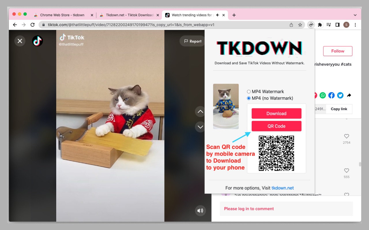 Video Downloader for Tiktok with No Watermark截图2