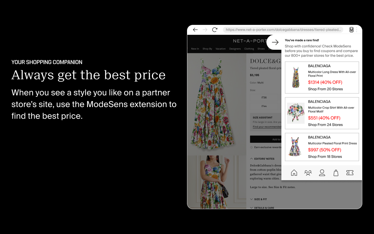 ModeSens: Intelligent Shopping Assistant截图1