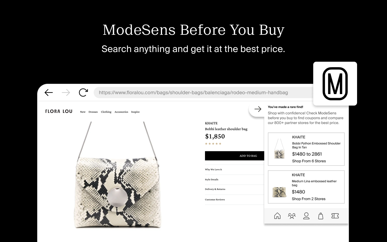 ModeSens: Intelligent Shopping Assistant截图3