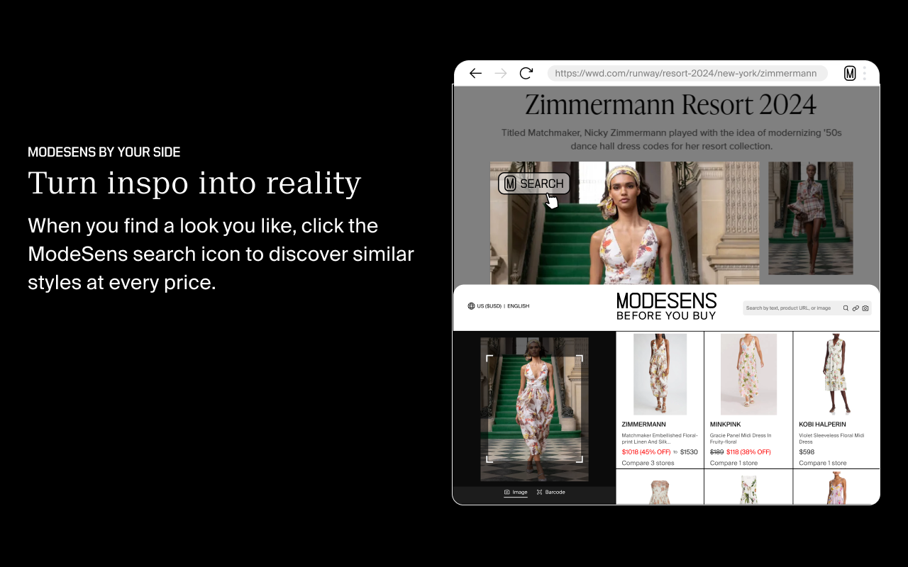 ModeSens: Intelligent Shopping Assistant截图4