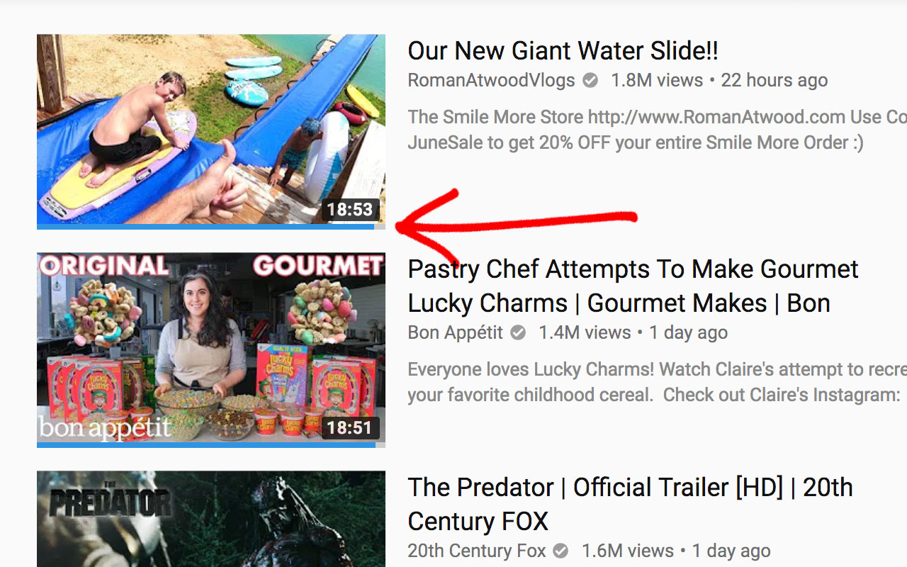 Thumbnail Rating Bar for YouTube™截图1