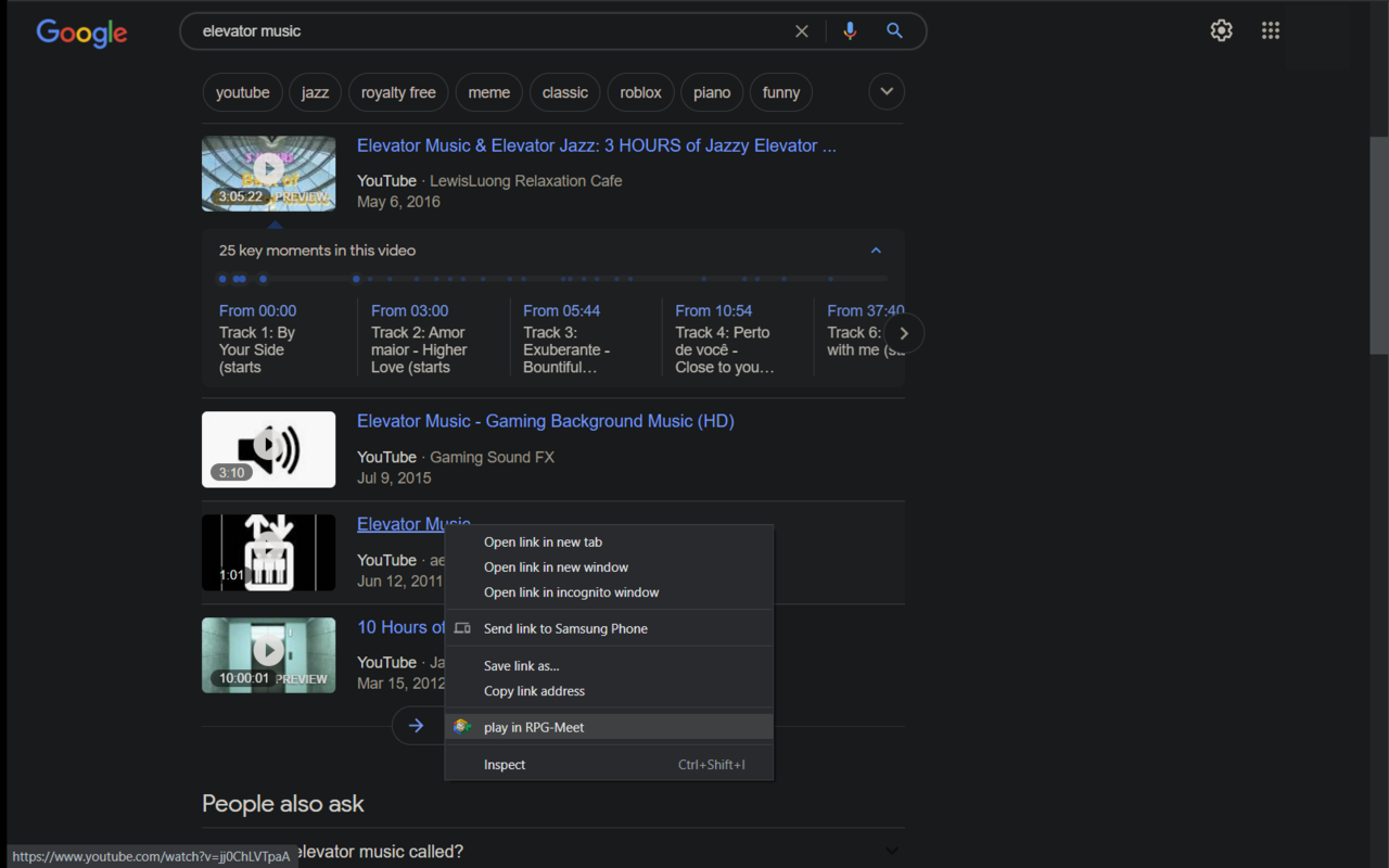 RPG Meet - Dice Roller | Music | Webcam Tools截图2