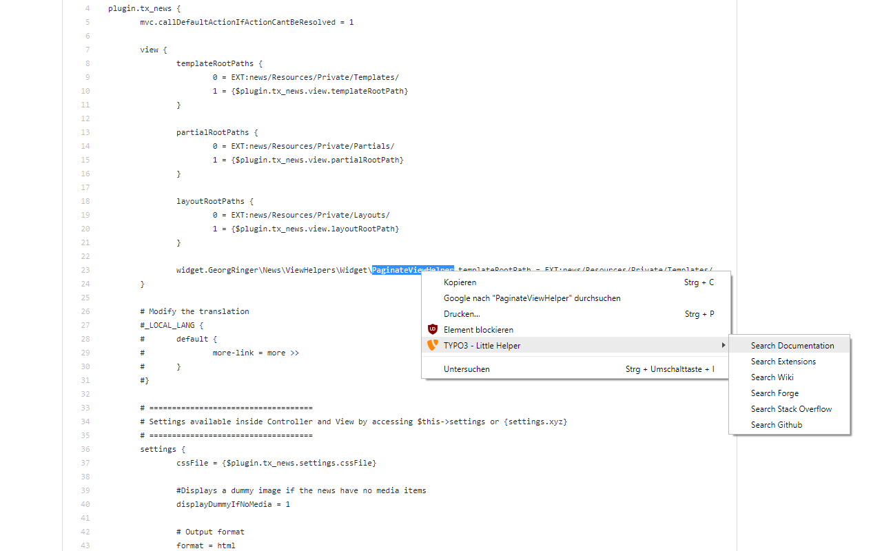 TYPO3 - Little Helper截图4
