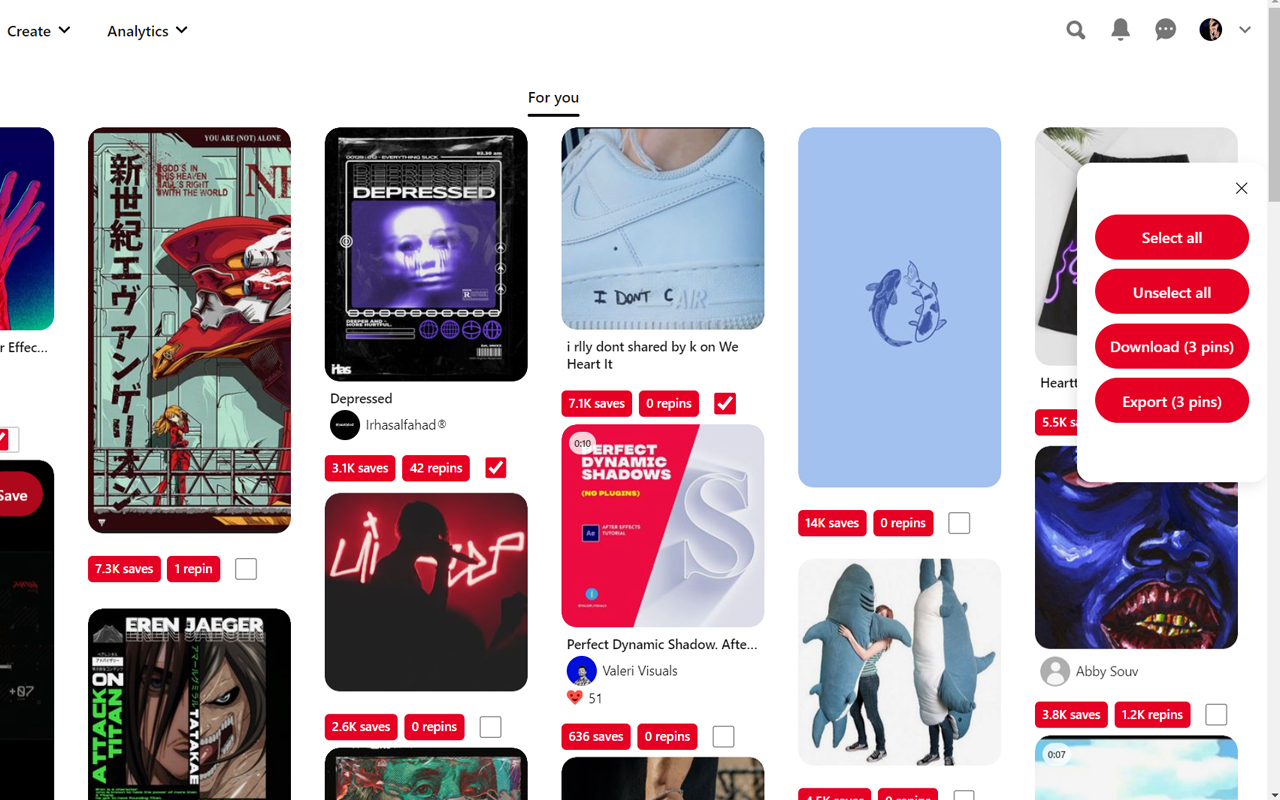 Pinterest extra截图1