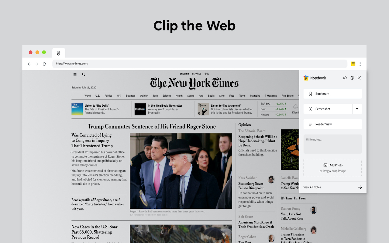Notebook Web Clipper – Sticky Notes & Save Articles截图3
